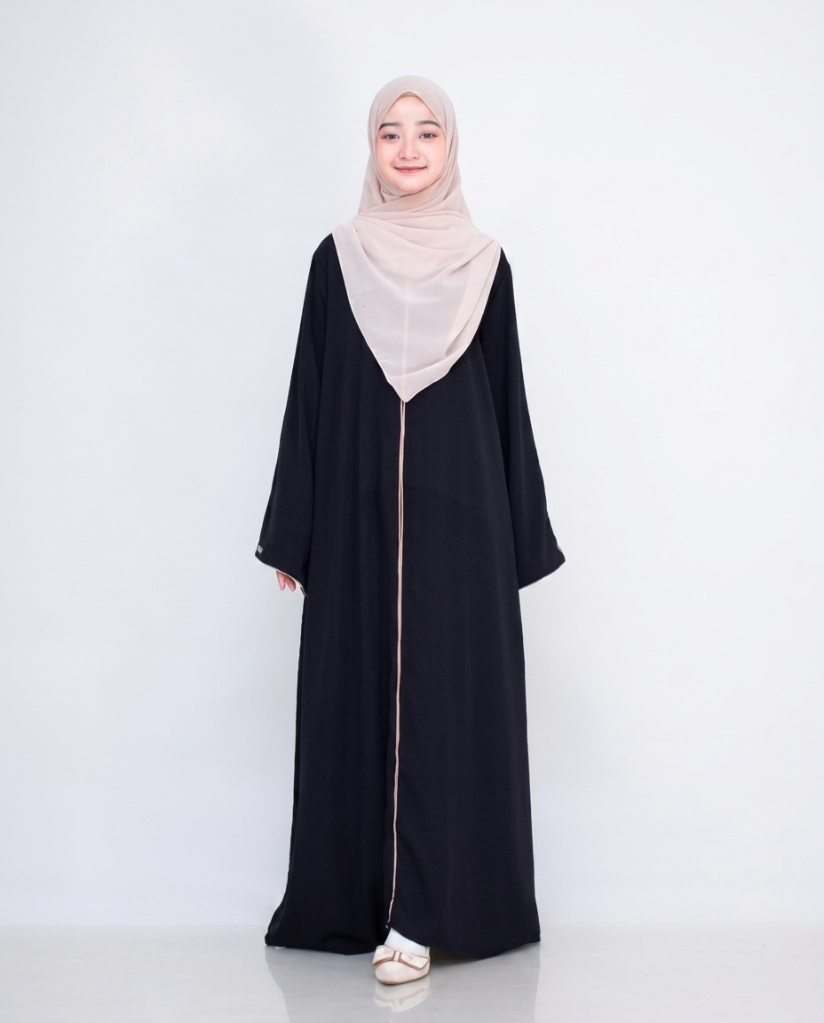 Gamis Abaya BLACK BASE