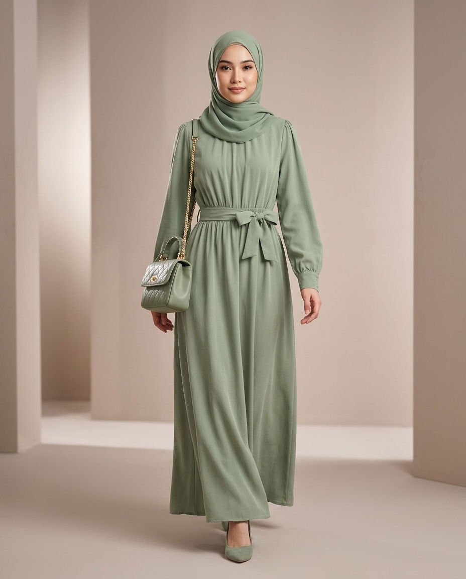 Gamis Lunéa Dress Premium