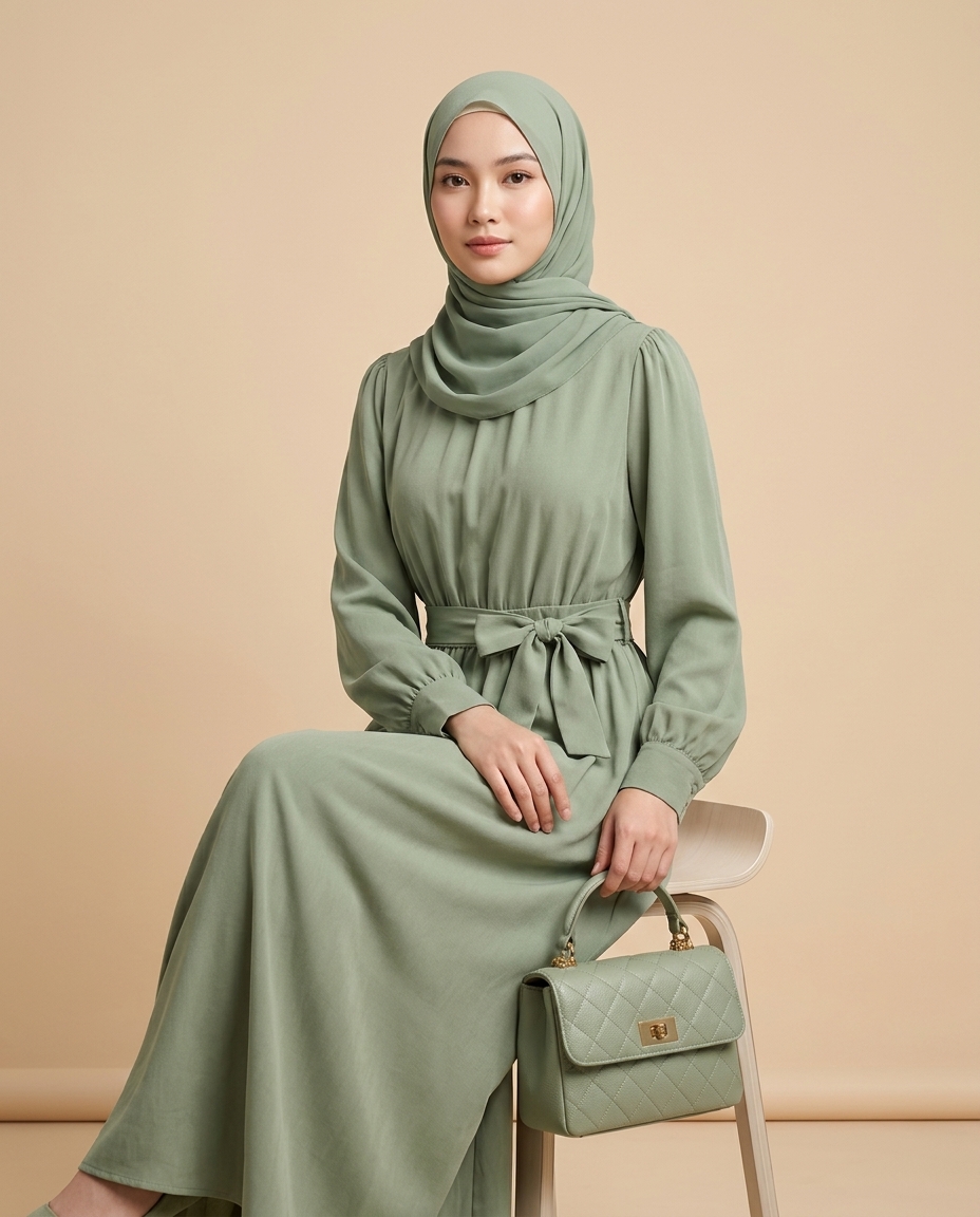 Gamis Lunéa Dress Premium