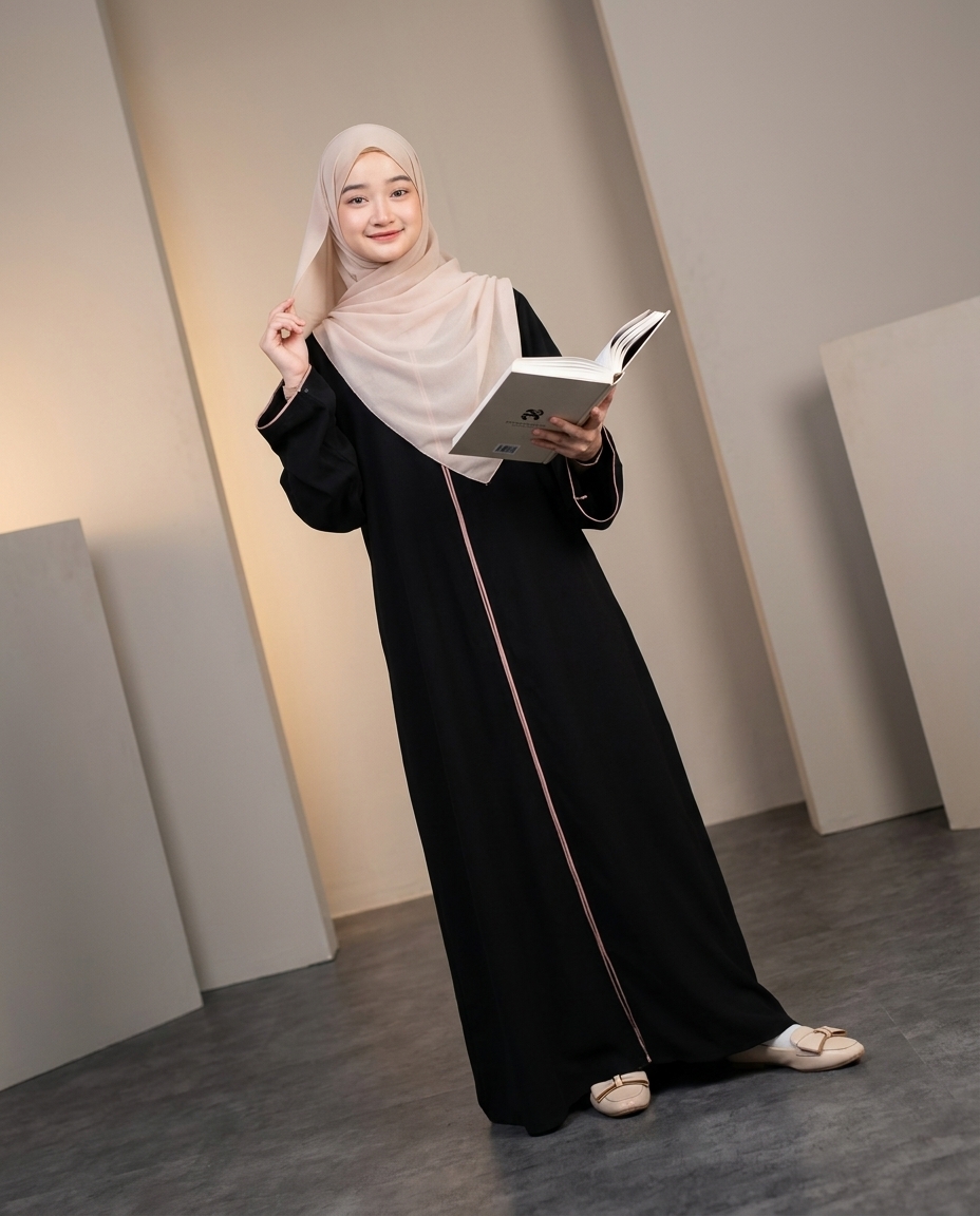 Gamis Abaya BLACK BASE