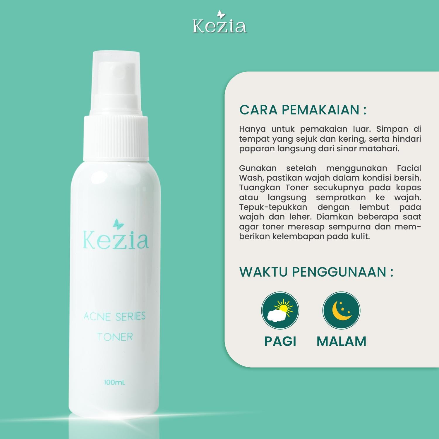 KEZIA Beauty - Toner ACNE NEW SERIES (100 ML)