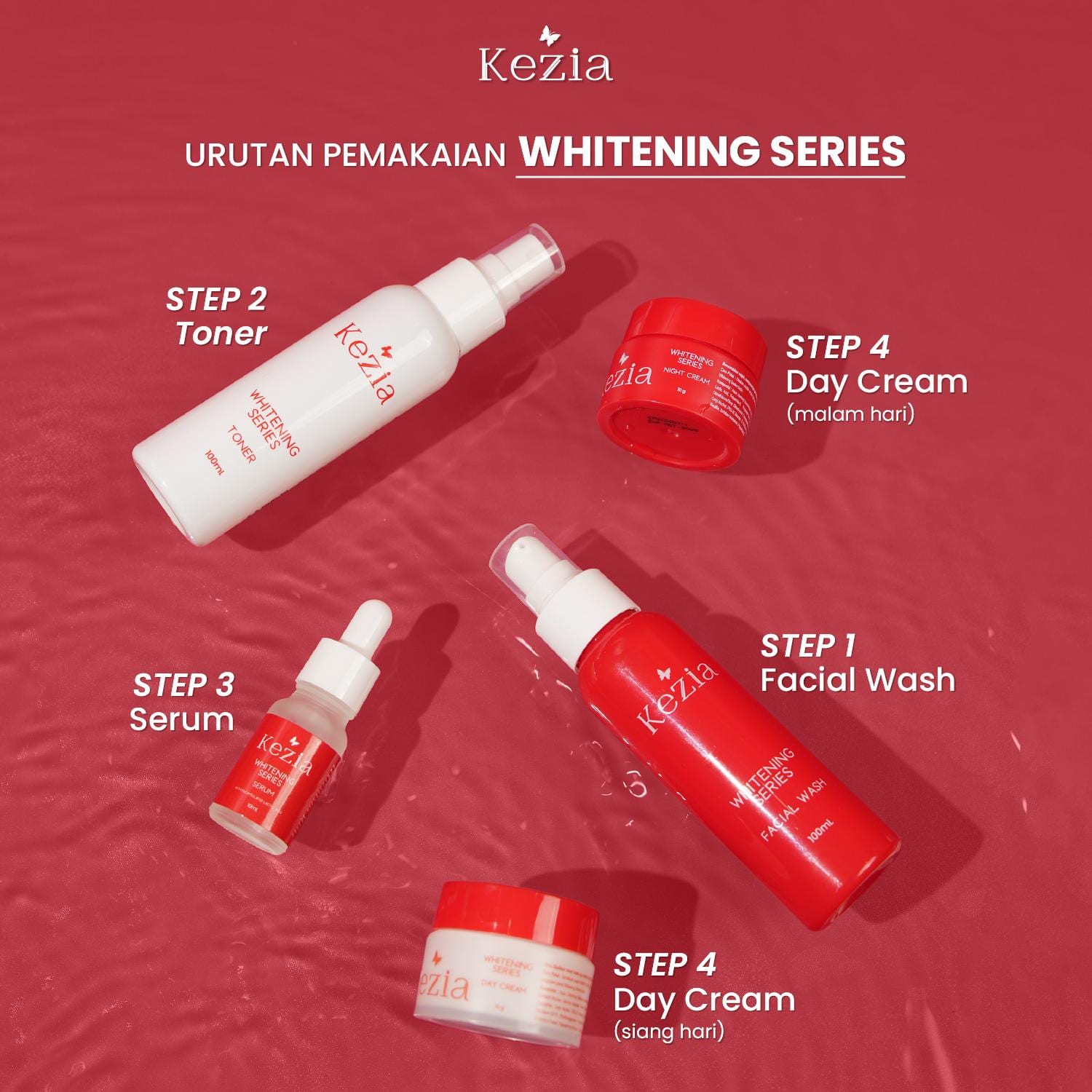 KEZIA Beauty - Toner Whitening NEW SERIES