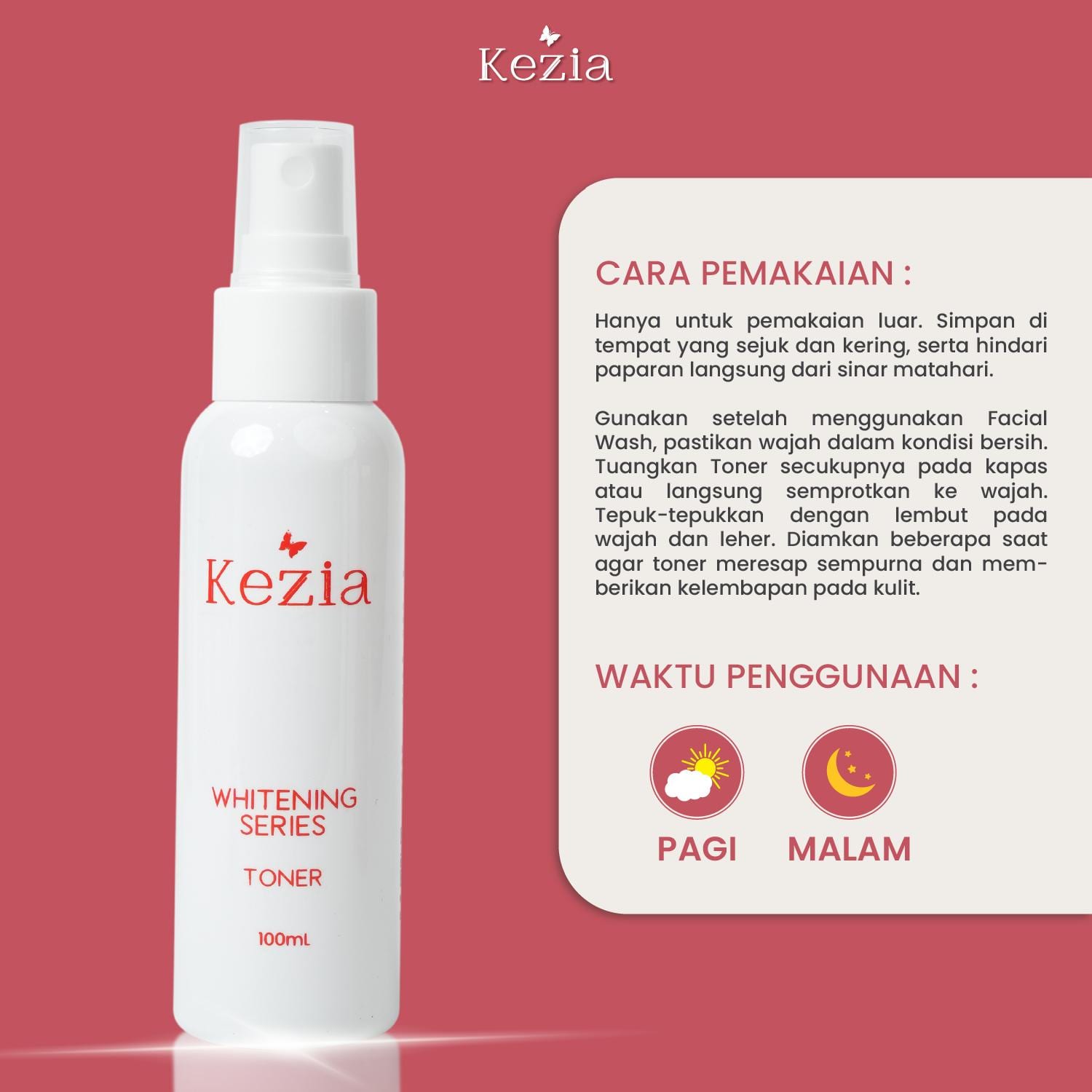 KEZIA Beauty - Toner Whitening NEW SERIES