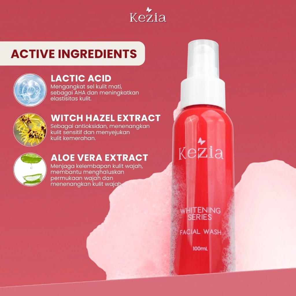 KEZIA Beauty - WHITENING PACKAGE SERIES (FREE 2 SR ACNE+1 NC ACNE+1 CLOUD PADS)