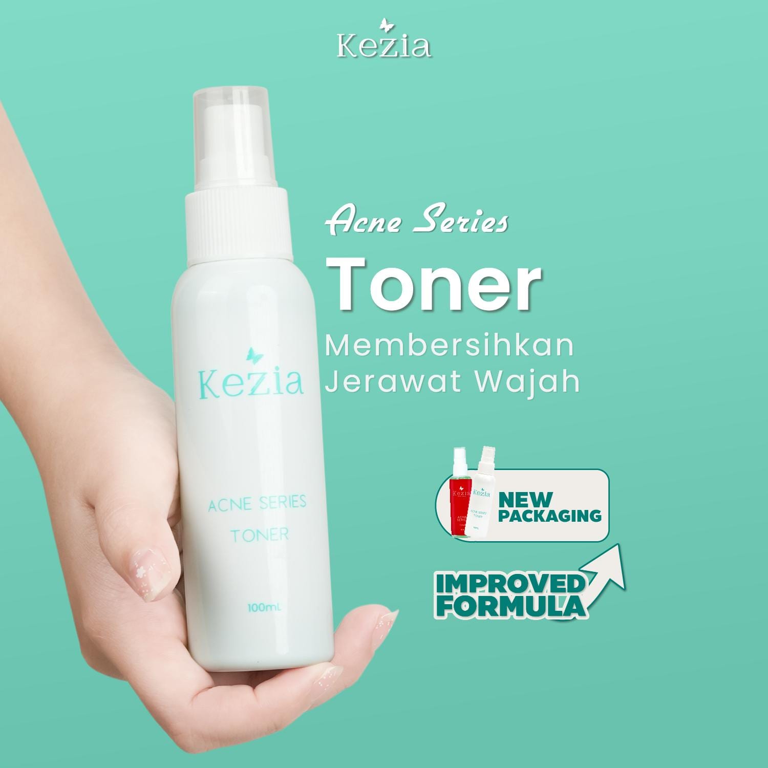 KEZIA Beauty - Toner ACNE NEW SERIES (100 ML)