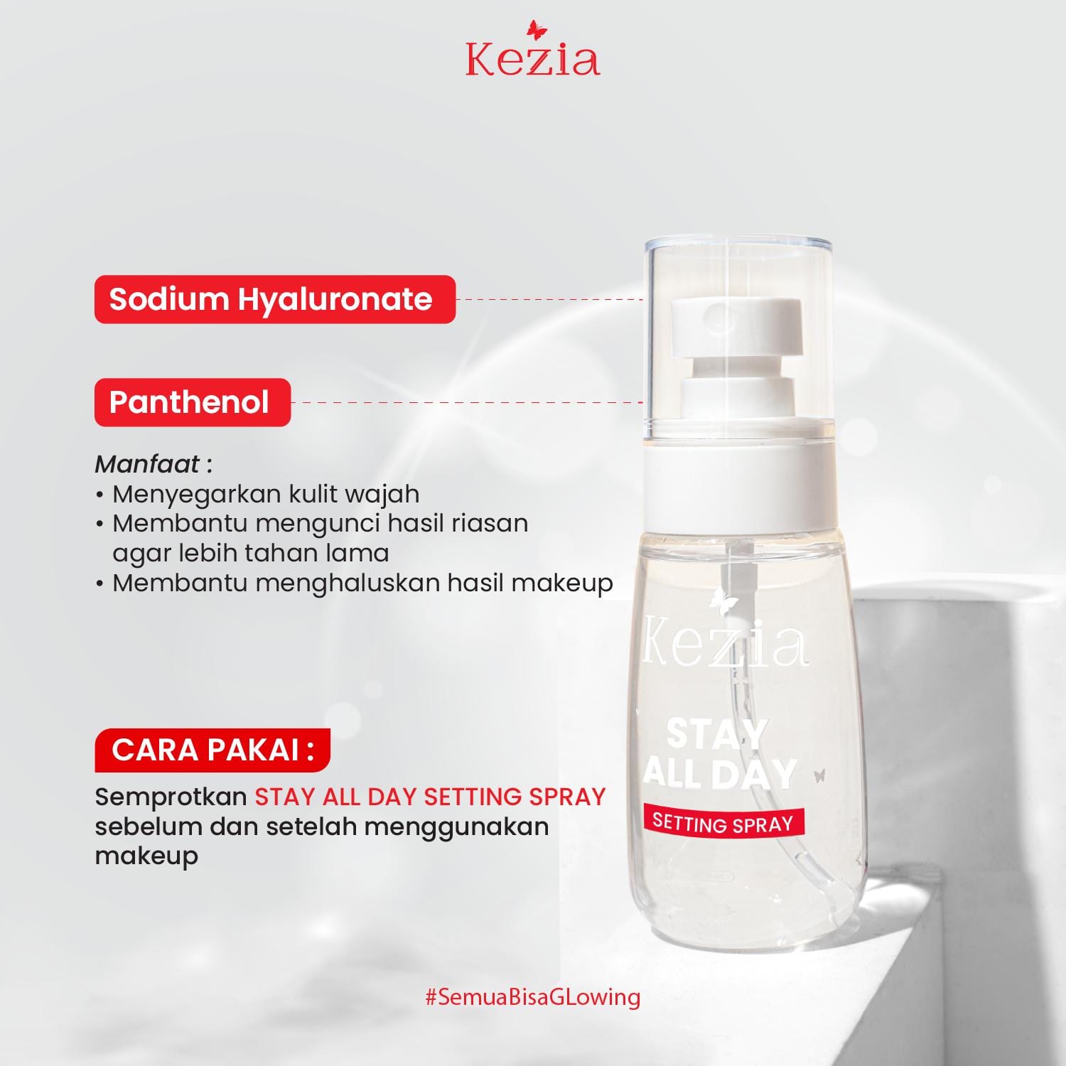 KEZIA Beauty - Stay All Day Setting Spray 70ml 