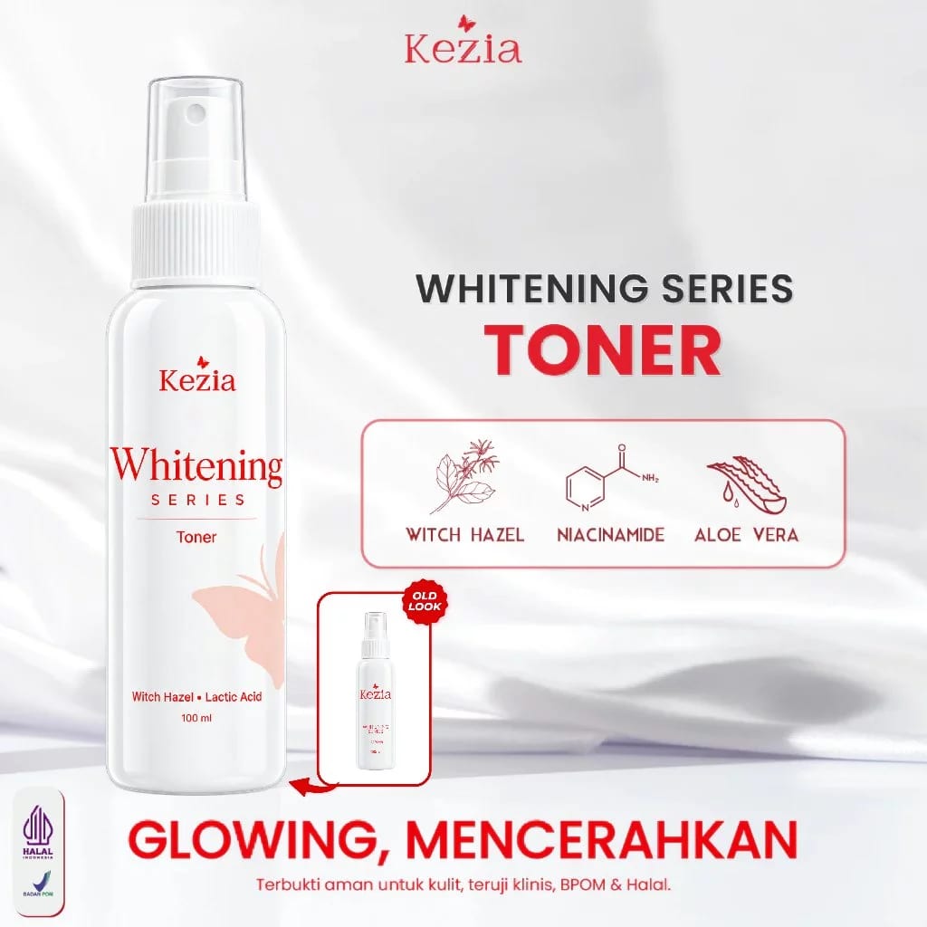 KEZIA Beauty - WHITENING PACKAGE SERIES (FREE 2 SR ACNE+1 NC ACNE+1 CLOUD PADS)