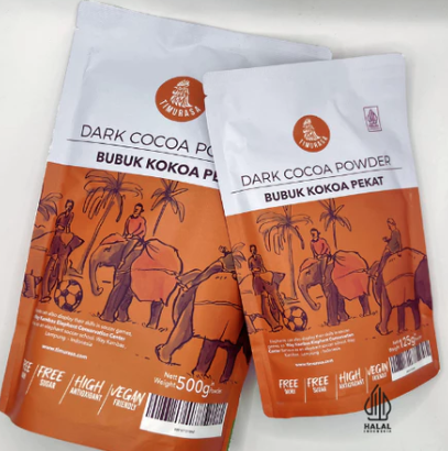 Dark Cocoa Powder Premium Timurasa 500 dan 125 gr