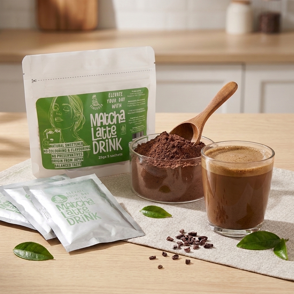 Matcha Latte Drink isi 5 Sachet Timurasa
