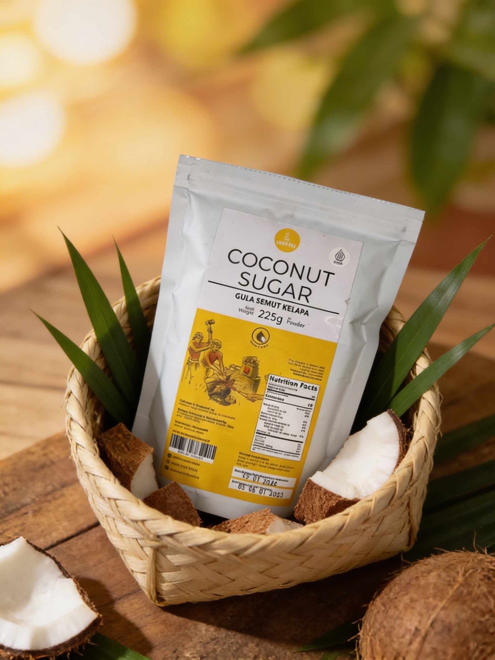 Gula Kelapa Bubuk Timurasa 225g