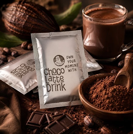 Dark Cocoa MIX Timurasa dengan LOW SUGAR Timurasa - Minuman Coklat Premium No Dairy Vegan High Antioxidant 125 gram