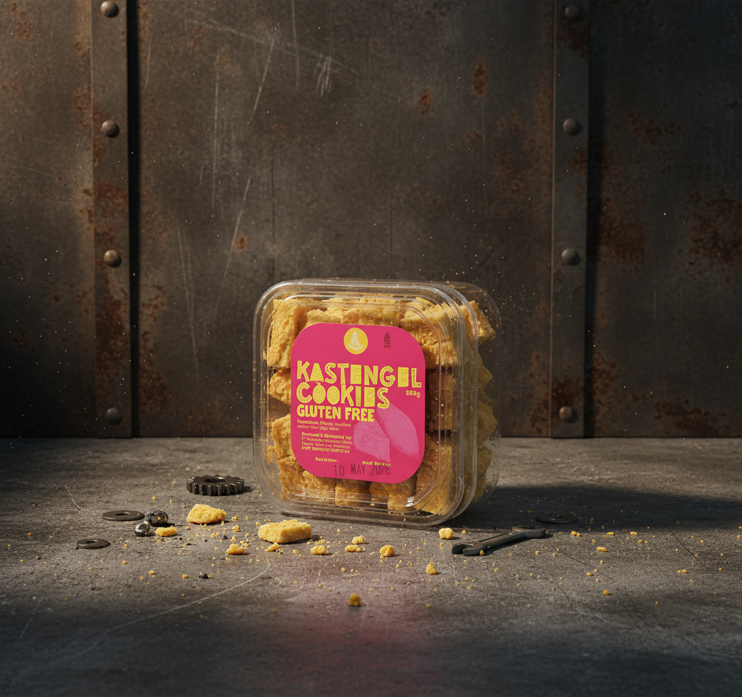 Kastengel Keju Gluten Free Tepung Mocaf 300 gr