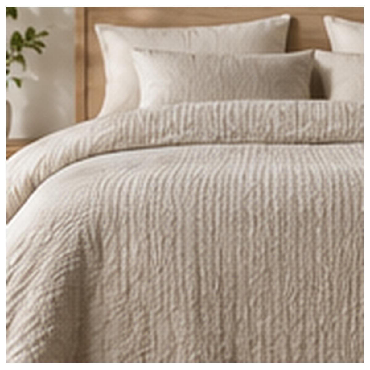 Linen Quilt Set