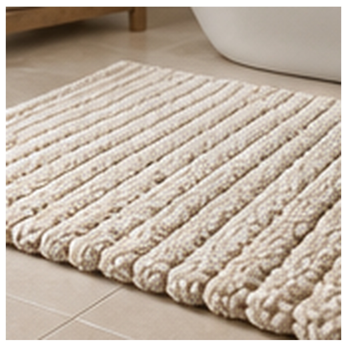 Linen Bath Mat
