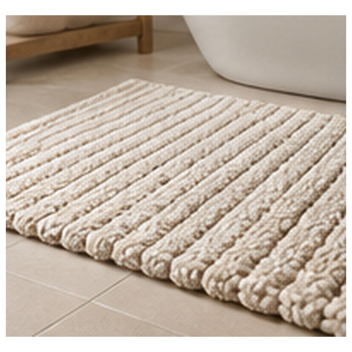 Linen Bath Mat