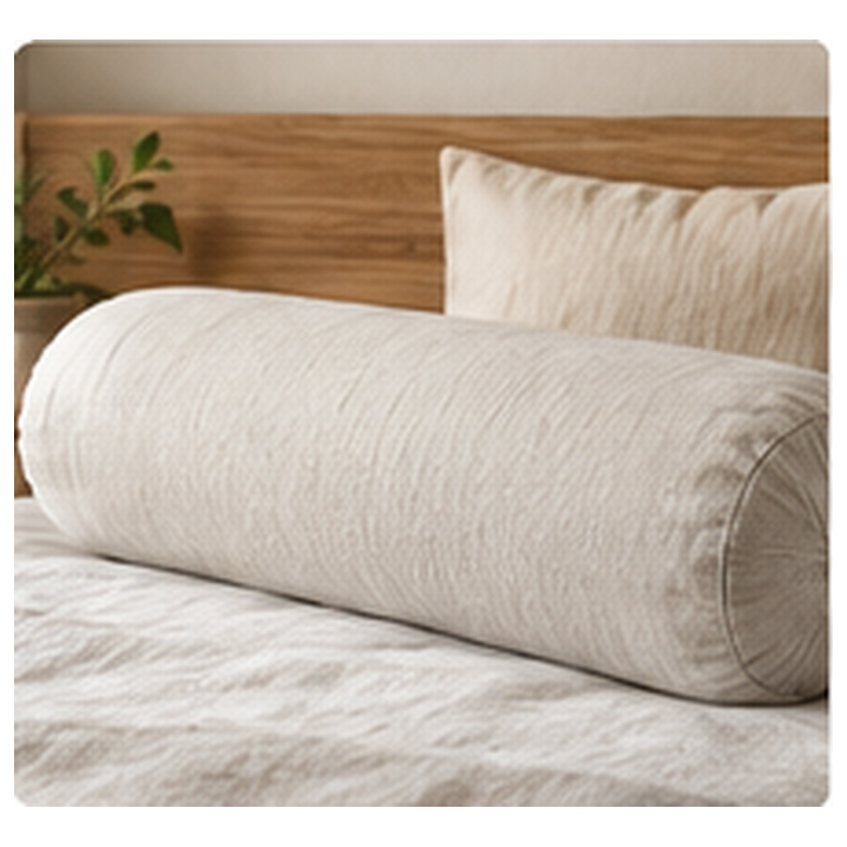 Linen Bolster Pillow