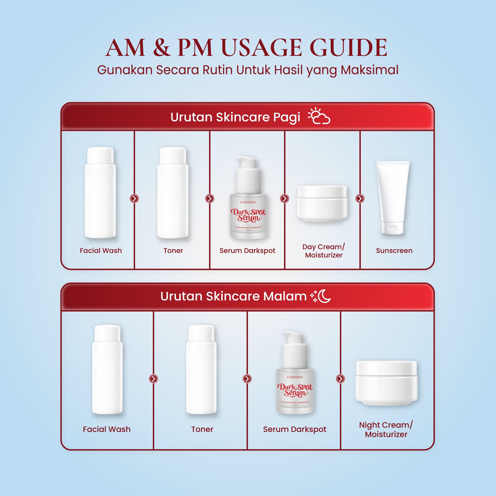 LUMIWHITE - Darkspot Serum 20ml (Melasma Booster) (FREE 1 CLOUD PADS)