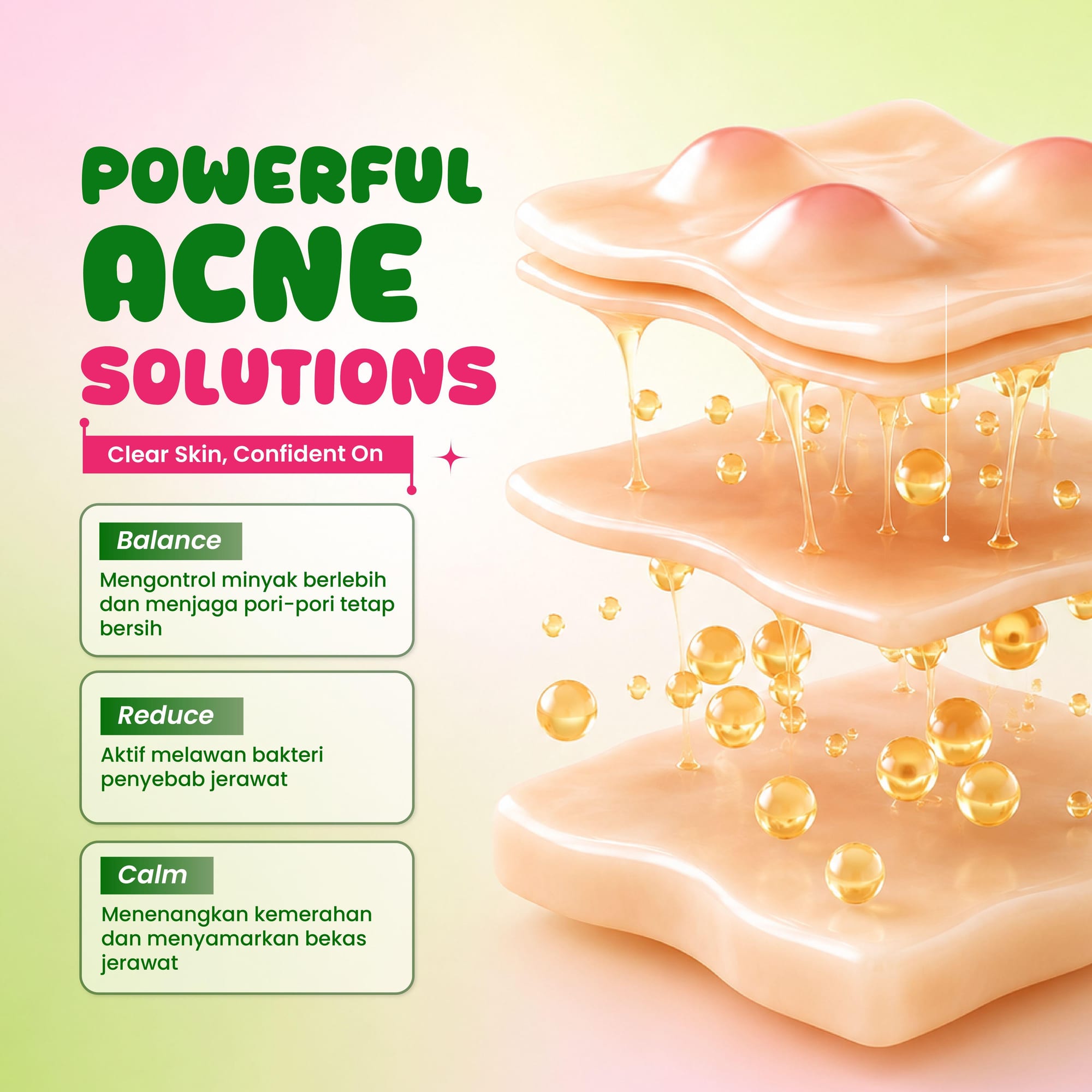  LUMIWHITE - Paket Acne Shield Series (FREE 1 SACHET RNDM+CLOUD PADS+POUCH)