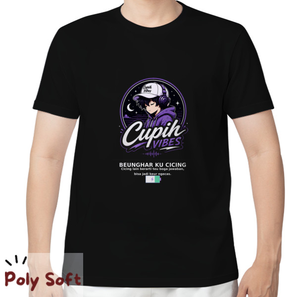 Kaos Oblong Hitam