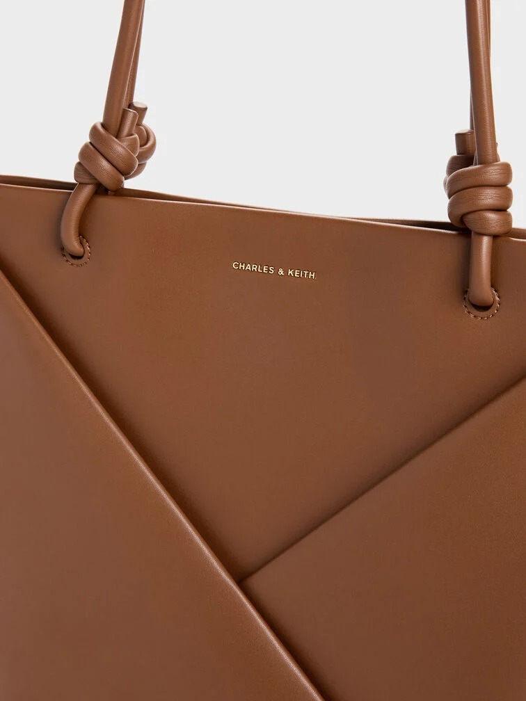 Tas Tote Geometric Midori - Chocolate