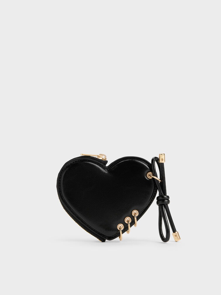 Charm Heart Rey - Black