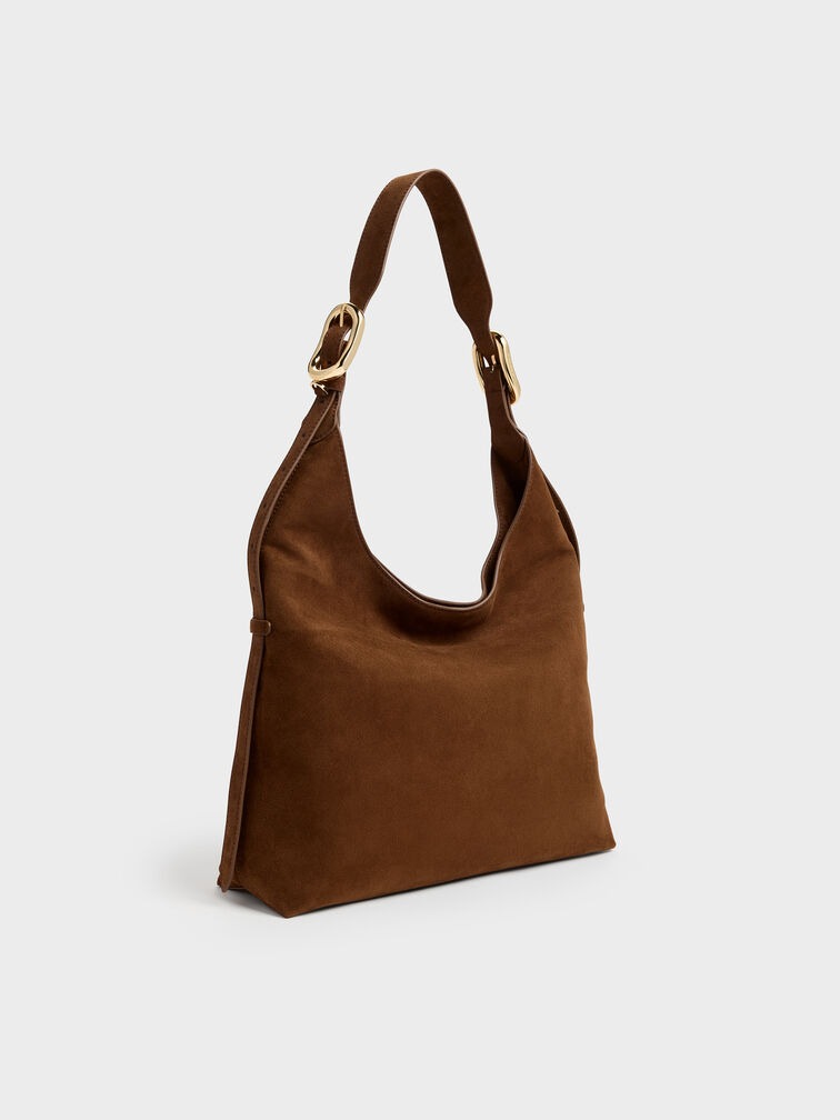 Tas Hobo Aislin - Pecan Brown
