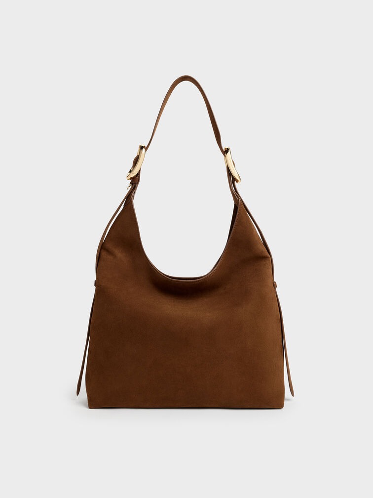 Tas Hobo Aislin - Pecan Brown