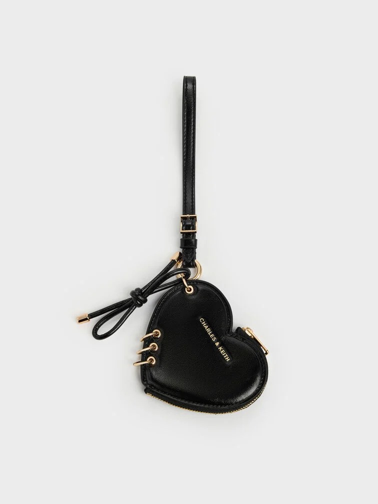 Charm Heart Rey - Black
