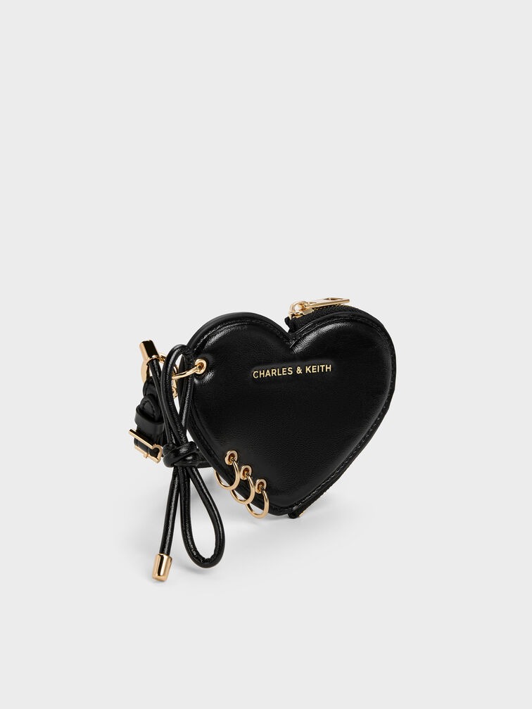 Charm Heart Rey - Black