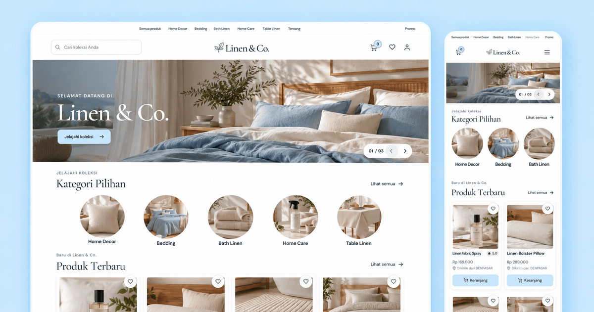 Linen & Co. preview